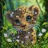 Алмазная мозаика Тигренок, Brushme (25х25 см)