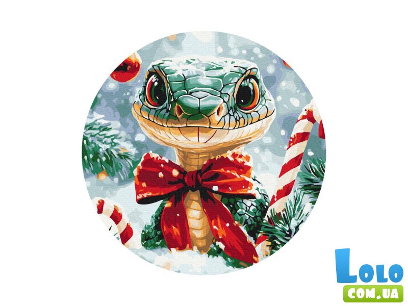 Картина по номерам Змея, приносящая праздник, Brushme (40 см)