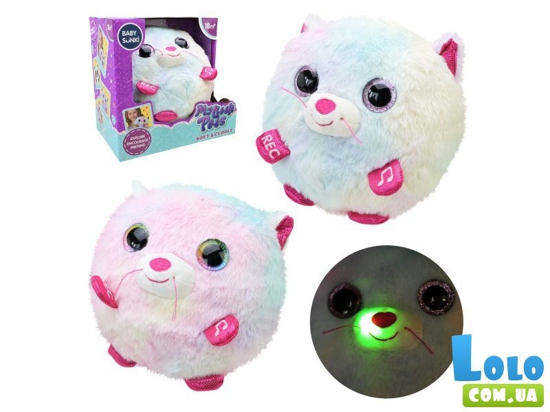 Мягкая интерактивная игрушка Котенок (в ассортименте)