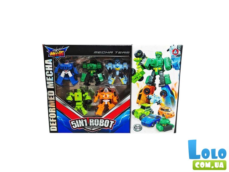 Трансформер Робот 5 в 1