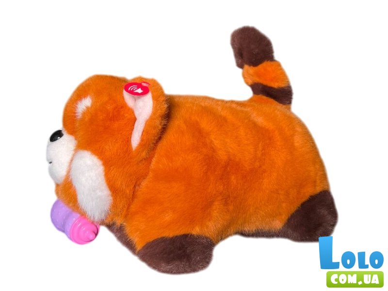 Мягкая интерактивная игрушка Лучший друг Панда (рыжая)