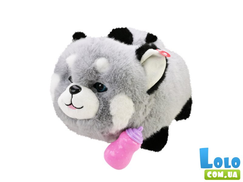 Мягкая интерактивная игрушка Лучший друг Панда (серый)