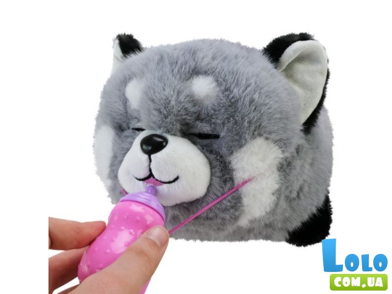 Мягкая интерактивная игрушка Лучший друг Панда (серый)