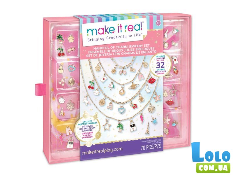 Набор для создания шарм-ожерелья Очарование, Make it Real