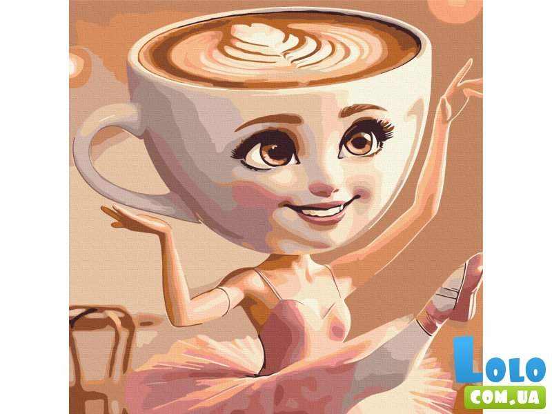 Картина по номерам Ballerina Cappuccino, Brushme (40х40 см)