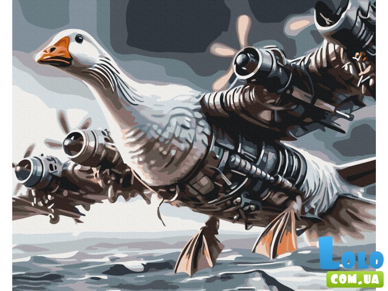 Картина по номерам Bombogini gusini, Brushme (40х50 см)