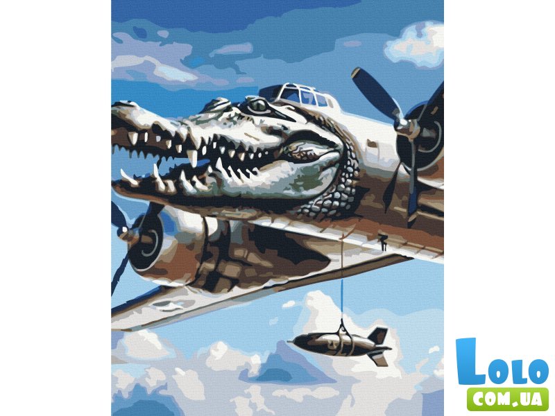 Картина по номерам Bombardino Crocodile, Brushme (40х50 см)