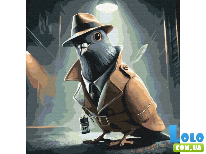 Картина по номерам Spijuniro Golubiro, Brushme (40х50 см)