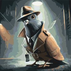 Картина по номерам Spijuniro Golubiro, Brushme (40х50 см)