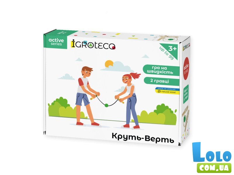 Игра для активного досуга Круть-Верть, Igroteco