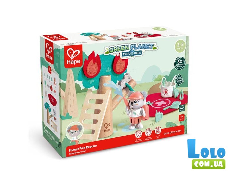 Игровой набор Лесная пожарная служба, Hape