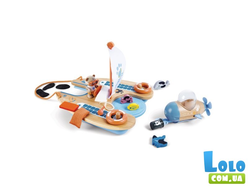Игровой набор Спасательный катамаран, Hape