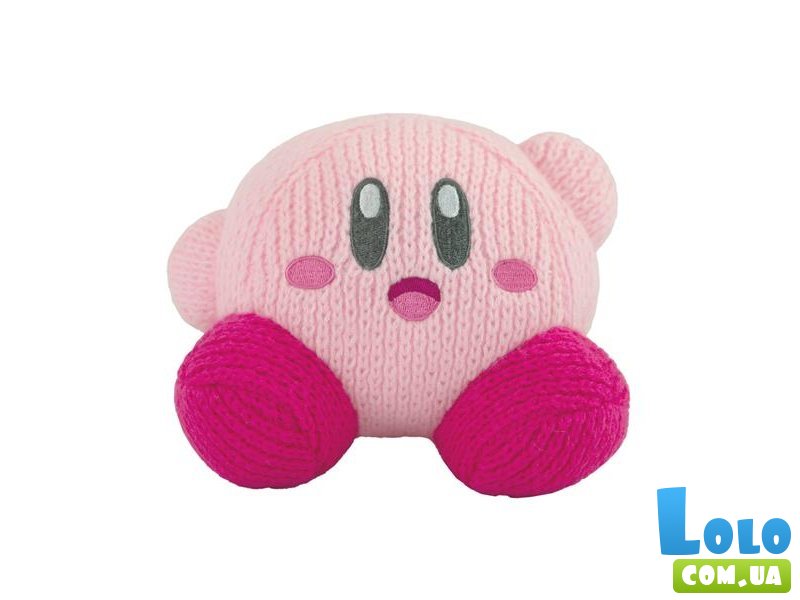 Мягкая игрушка Вязаный Кирби, Club Mocchi-Mocchi-, 15 см