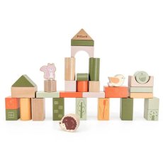 Деревянные кубики Зеленый лес, PolarB