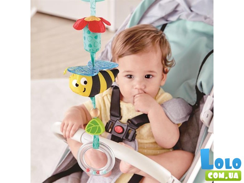 Игрушка-подвеска на коляску Погремушка Шмель, Hape