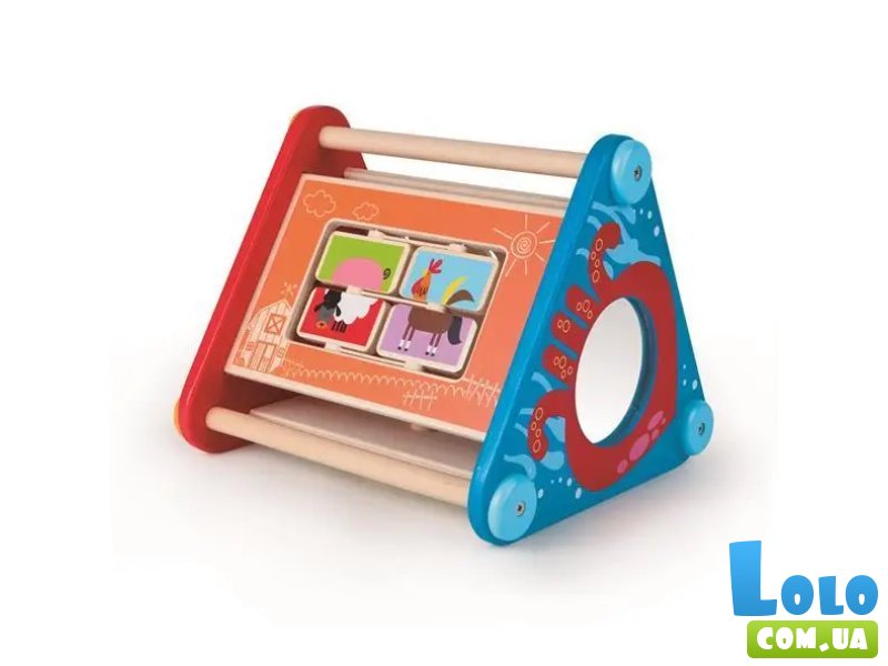 Деревянный бизибокс 5 в 1, Hape