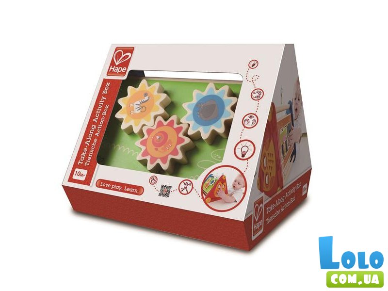 Деревянный бизибокс 5 в 1, Hape