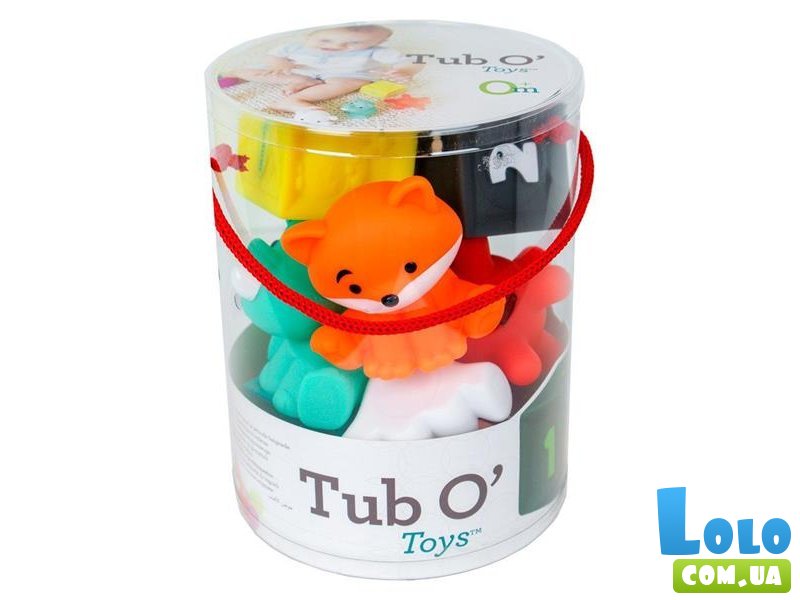 Набор развивающих игрушек в тубусе, Infantino