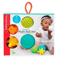 Набор тактильных мячиков Цветные шарики, Infantino