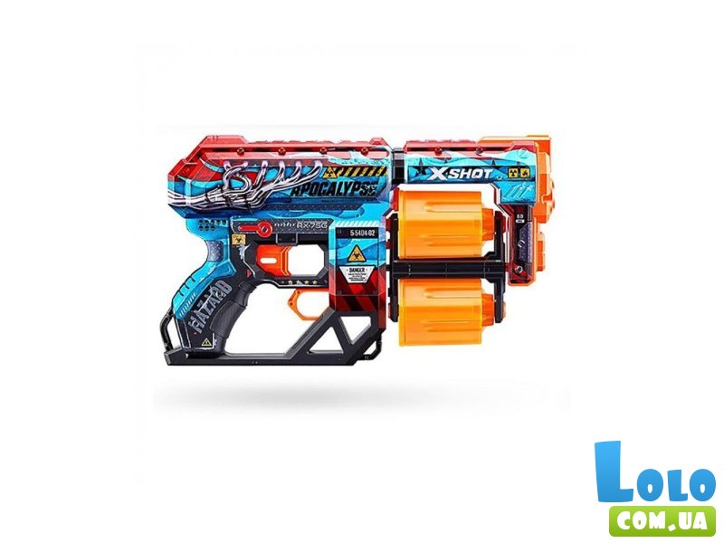Скорострельный бластер X-Shot Skins Dread Apocalypse, Zuru
