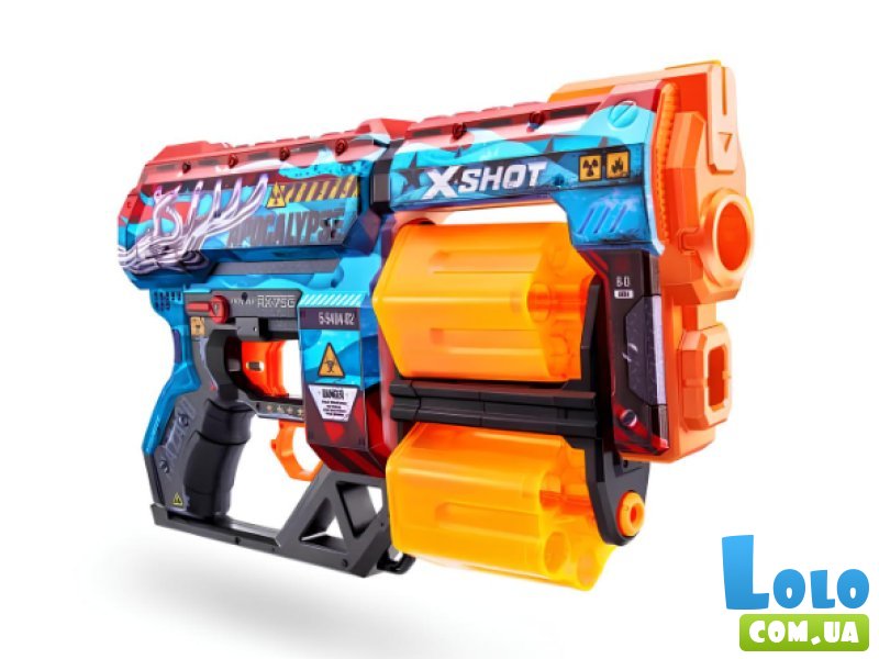 Скорострельный бластер X-Shot Skins Dread Apocalypse, Zuru