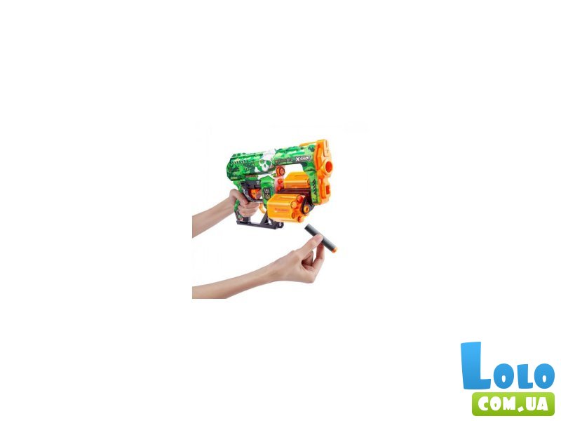 Скорострельный бластер X-Shot Skins Dread Camo, Zuru