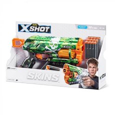 Скорострельный бластер X-Shot Skins Griefer Camo, Zuru