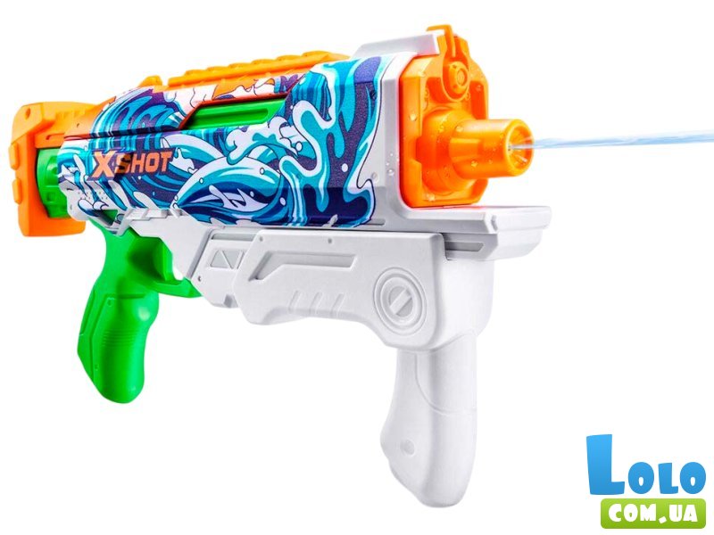 Водяной бластер X-Shot Fast Fill Skins Hyperload Waves, Zuru