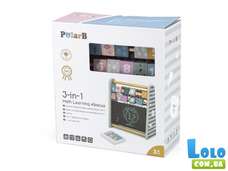 Доска со счетами 3 в 1, PolarB