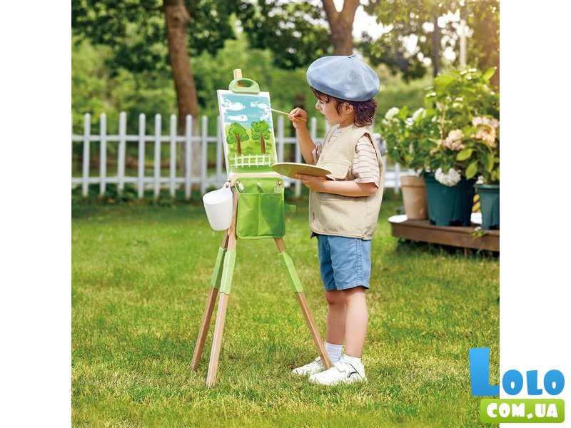 Бамбуковый мольберт портативный, Hape