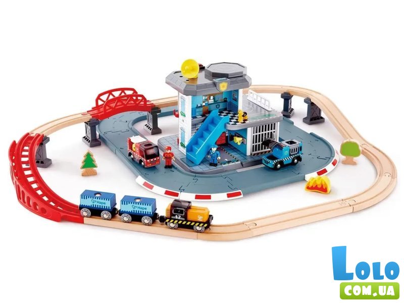 Игрушечная железная дорога Штаб аварийной службы, Hape