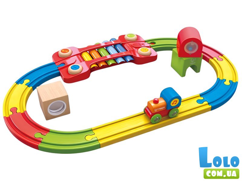Игрушечная железная дорога с ксилофоном, Hape