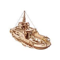 Деревянный механический конструктор Буксир, Ugears (70078), 169 дет.