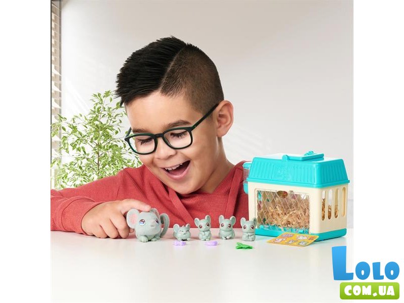 Игровой набор Мама-сюрприз Мышка, Little Live Pets