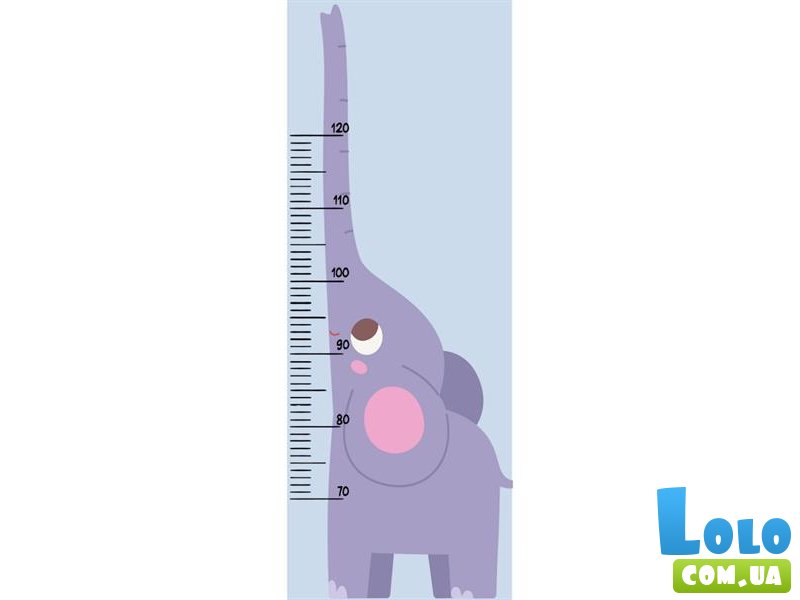 Ростомер-картина по номерам Слоник, Art Craft (30х80 см)