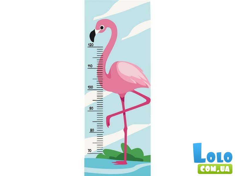 Ростомер-картина по номерам Фламинго, Art Craft (30х80 см)