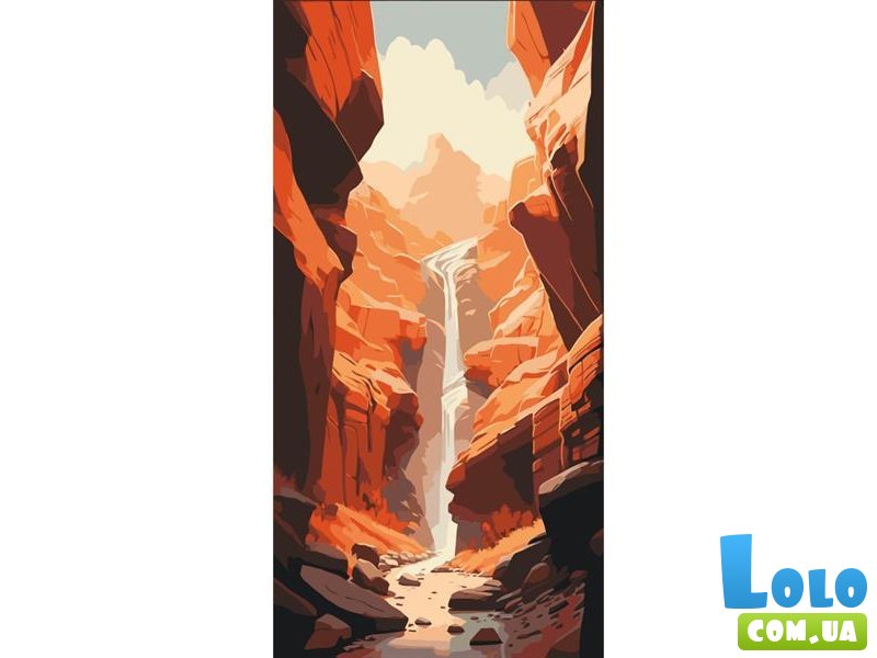 Картина по номерам Каньон, Art Craft (40х80 см)