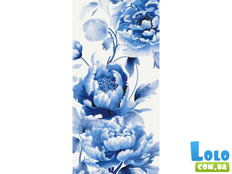 Картина по номерам Небесные пионы, Art Craft (40х80 см)