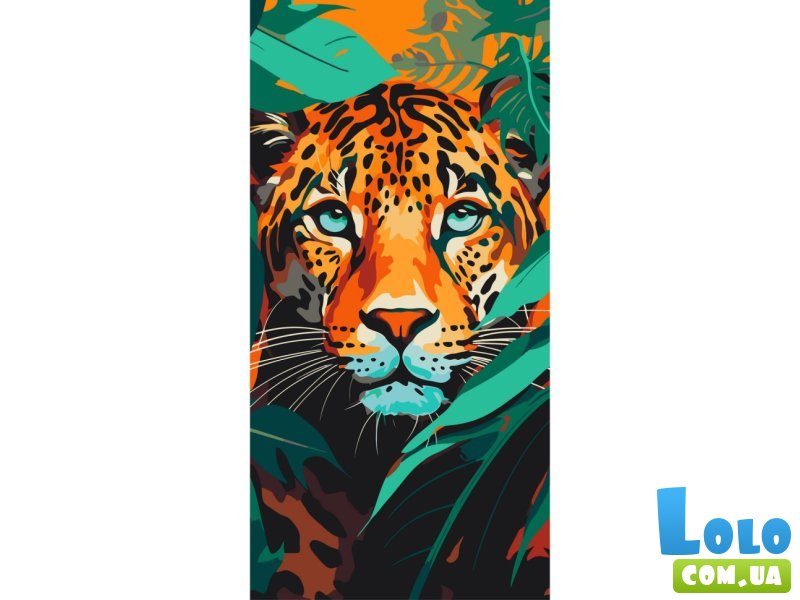 Картина по номерам Хищный взгляд, Art Craft (40х80 см)