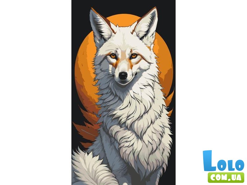 Картина по номерам Полярный лис, Art Craft (40х80 см)