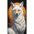 Картина по номерам Полярный лис, Art Craft (40х80 см)