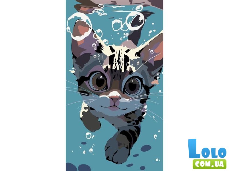 Картина по номерам Под водой, Art Craft (40х80 см)