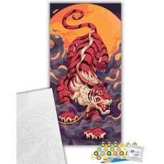 Картина по номерам Крадущийся тигр, Art Craft (40х80 см)