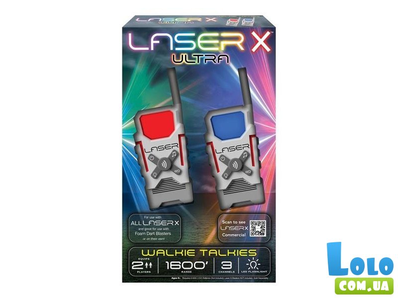 Набор игрушечных раций Ultra, Laser X