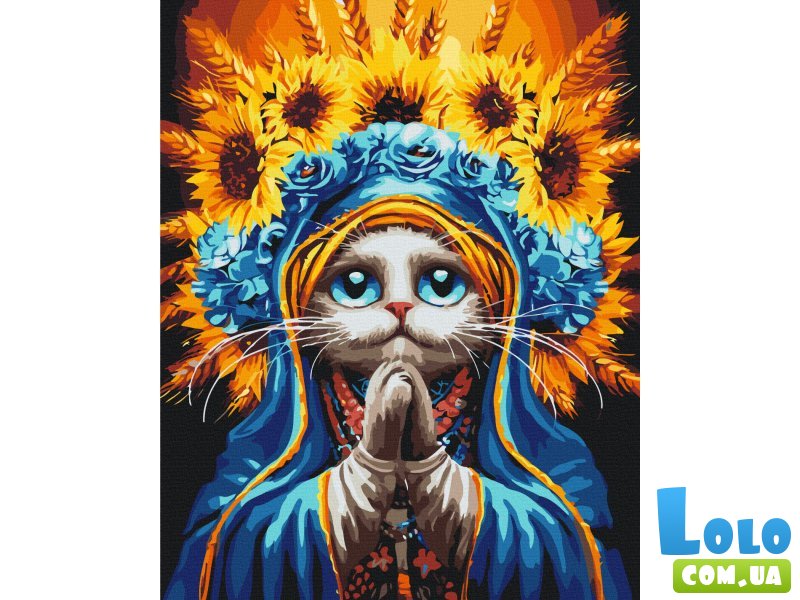 Картина по номерам Молитва ©Марианна Пащук, Brushme (40х50 см)