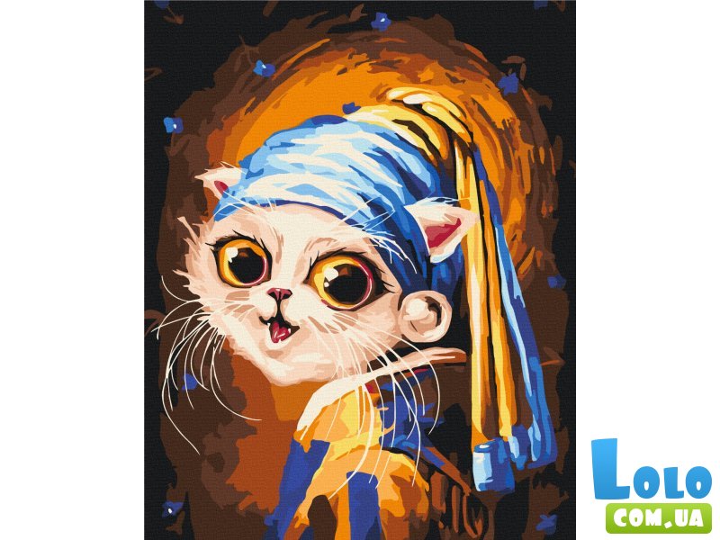 Картина по номерам Девчонка ©Марианна Пащук, Brushme (40х50 см)