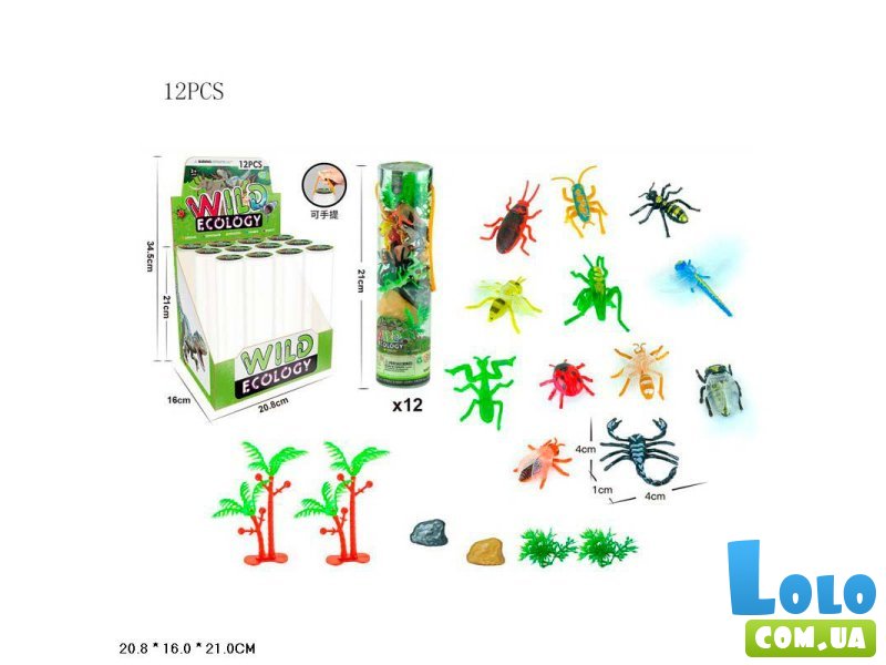 Набор фигурок Насекомые