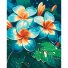Картина по номерам Плюмерии, Art Craft (40х50 см)
