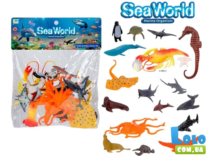 Набор фигурок Морской мир