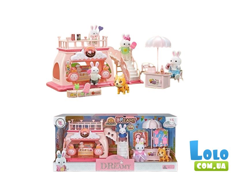 Игровой набор Вкусности с флоксовыми фигурками